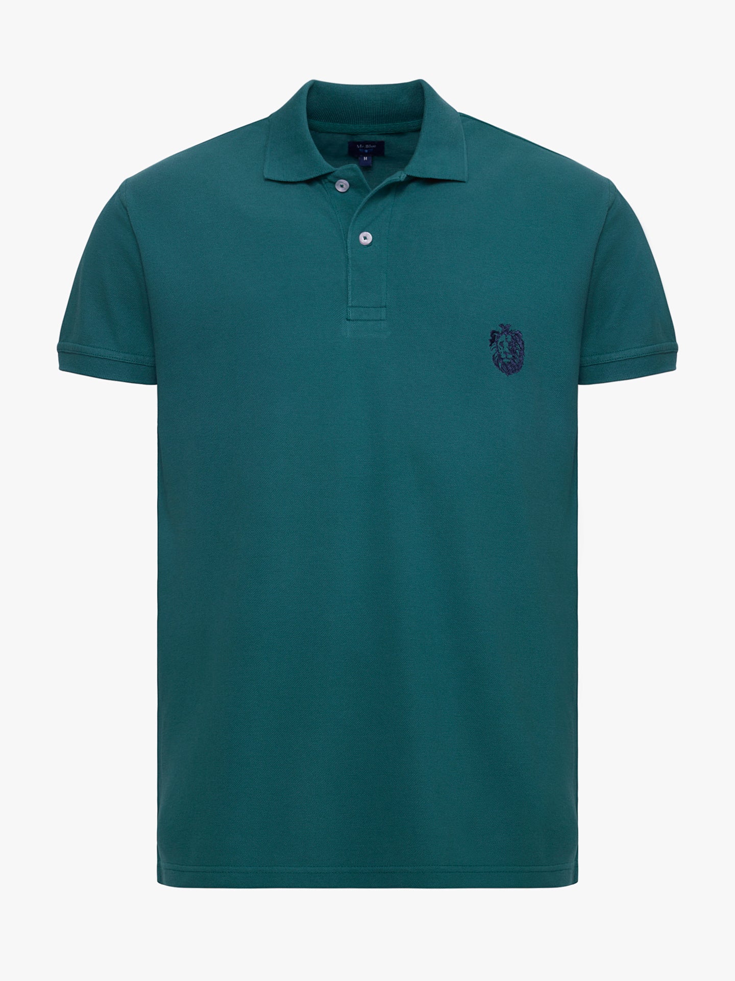 Polo Verde Manga Curta Regular Fit Mr. Blue