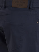 Calça Algodão Azuis Slim Fit Mr. Blue