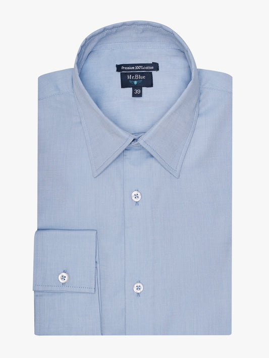 CAMISA AZUL CLASSIC FIT MR. AZUL