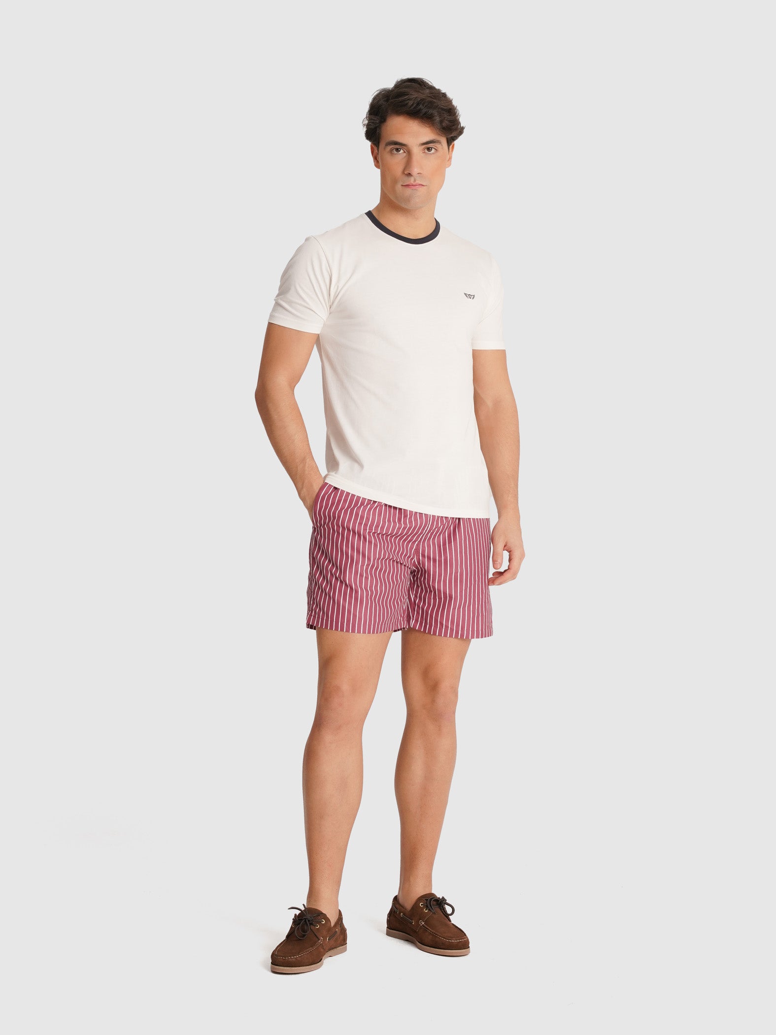 RED REGULAR FIT MR SWIMMING SUIT BLUE