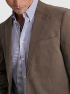 Blazer Castanho Regular Fit Mr. Blue