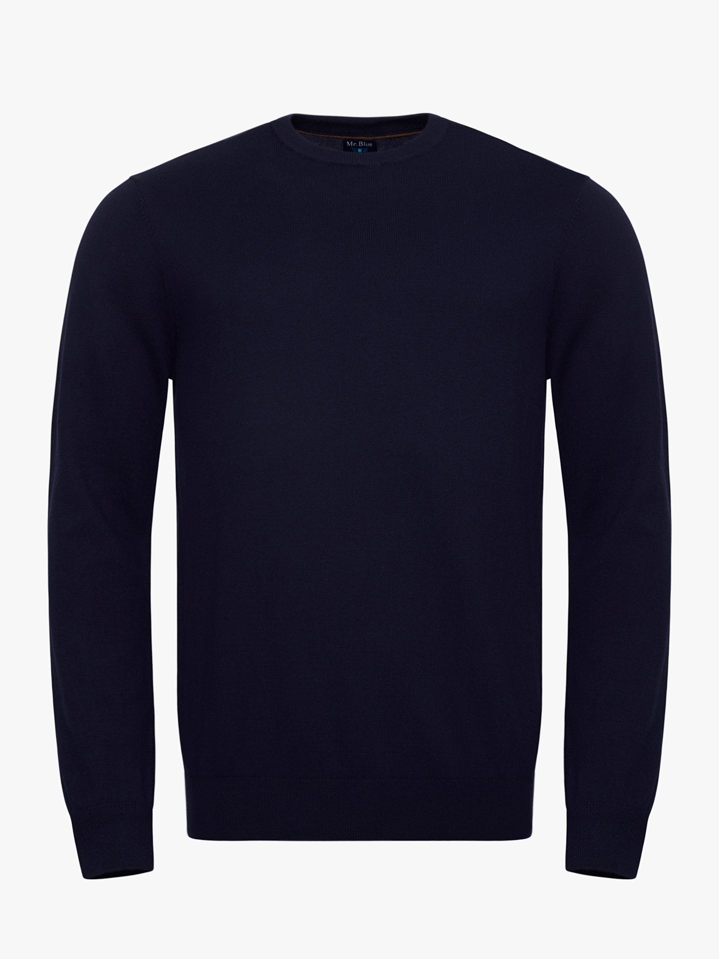 BLUE COTTON PULLOVER LONG SLEEVE REGULAR FIT MR. BLUE