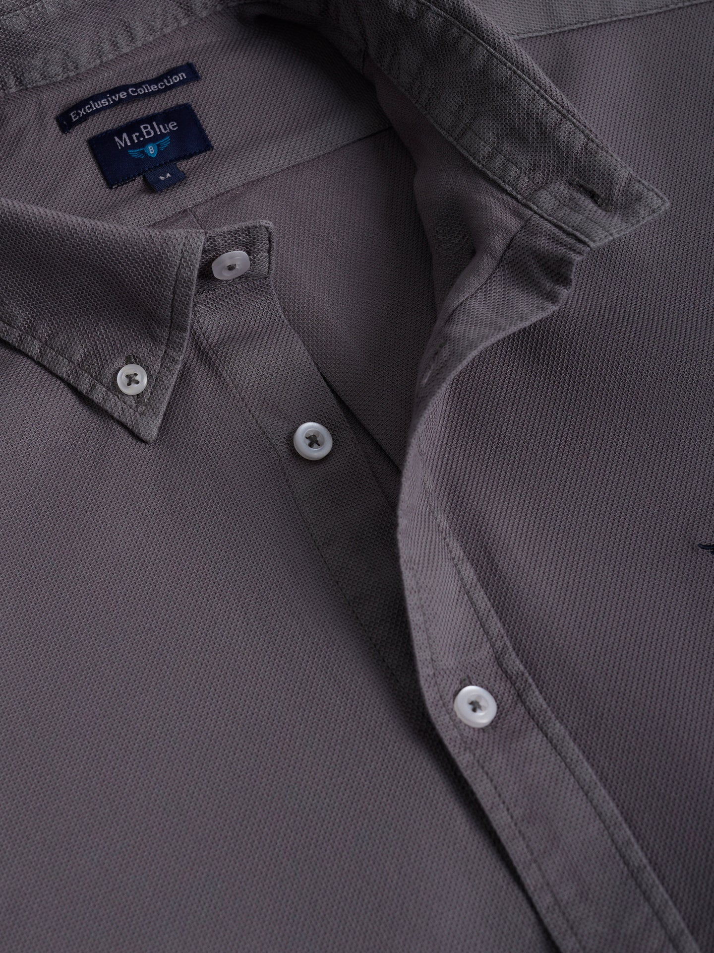CAMISA AZUL REGULAR FIT MR. BLUE