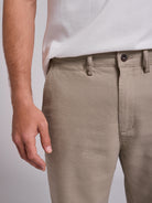 Bermuda Linho Verdes Regular Fit Mr. Blue