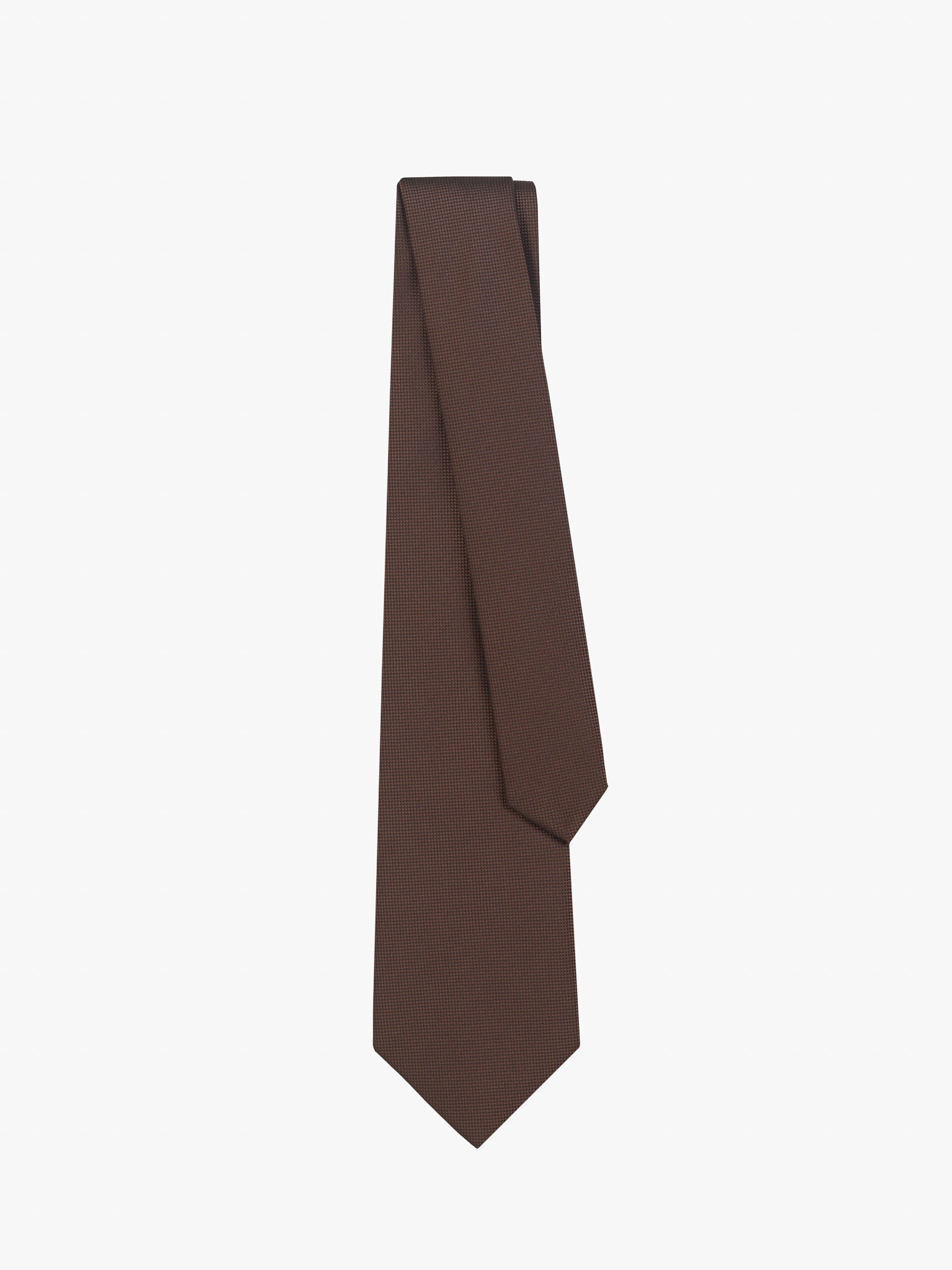 BROWN TIE MR. BLUE