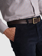 Calça Algodão Azuis Classic Fit Mr. Blue