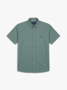 CAMISA MANGA CURTA REGULAR FIT VERDE LISA MR. BLUE
