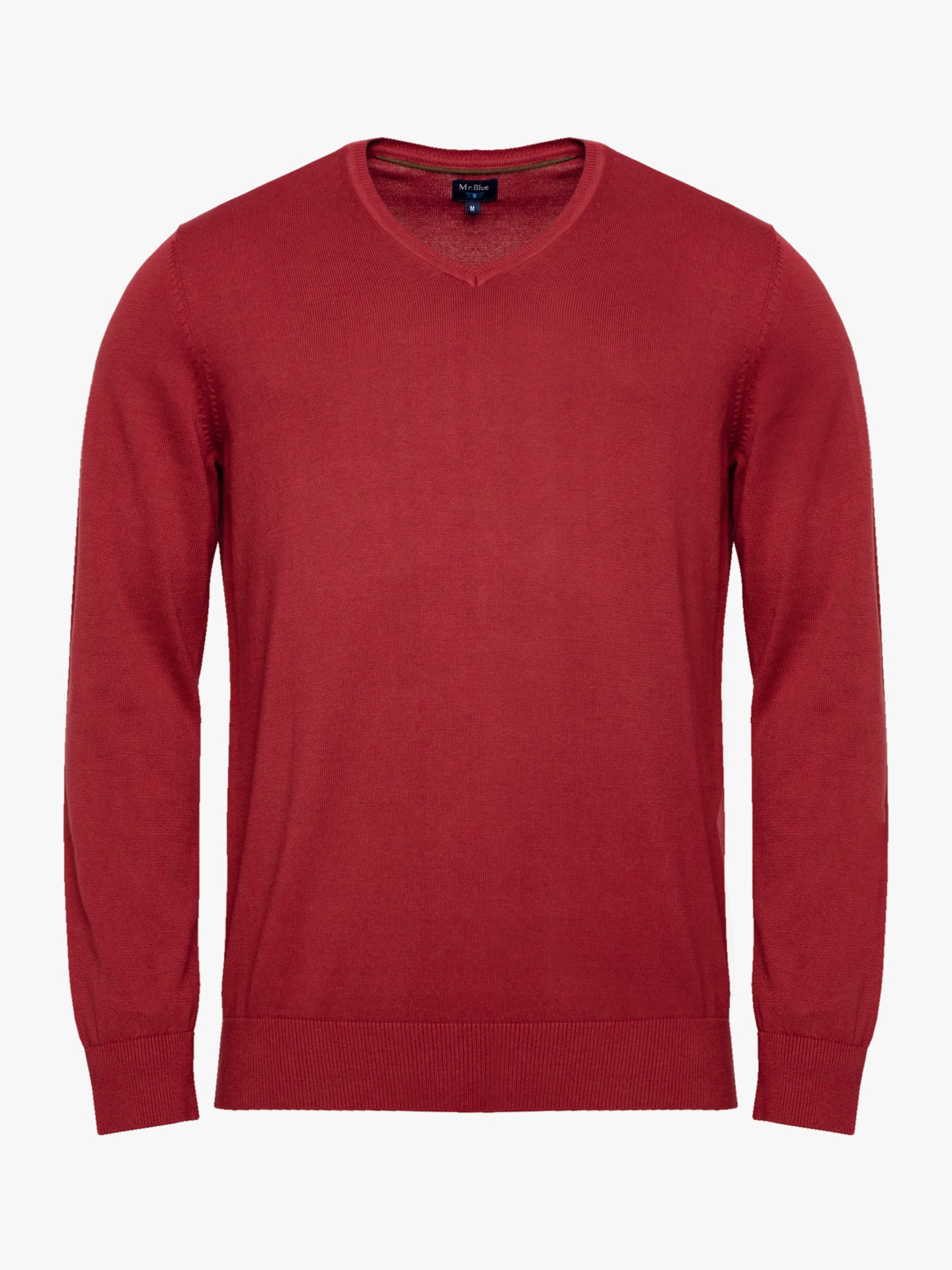 Camisola 100% Algodão com Decote em V - Mr Blue