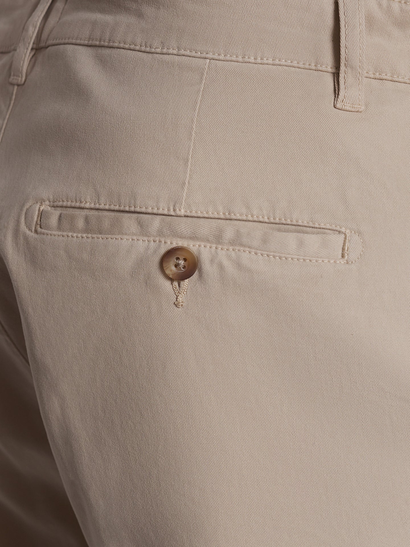 Calças Chinos Regular Fit Twill Beges Mr. Blue