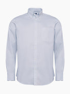 Camisa Regular Fit Dobby Azul Mr. Blue