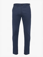 Calças Chinos Regular Fit Twill Azuis Mr. Blue
