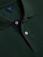 Polo Regular Fit Piquet Verde Mr. Blue